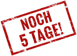 Der Countdown läuft
