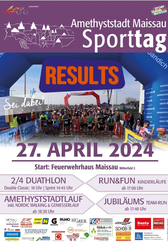 Ergebnisse Maissauer Sporttag 2024